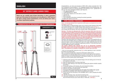 FOURCHE CARBONE - Look Cycle