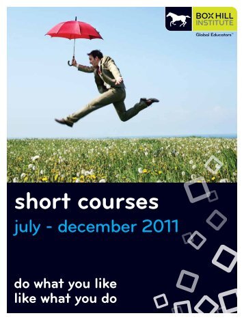 short courses - Box Hill Institute of TAFE