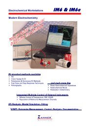 IM6 & IM6e - ZAHNER-elektrik GmbH & Co. KG