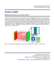 Voxels in ASAP - Breault Research Organization, Inc.