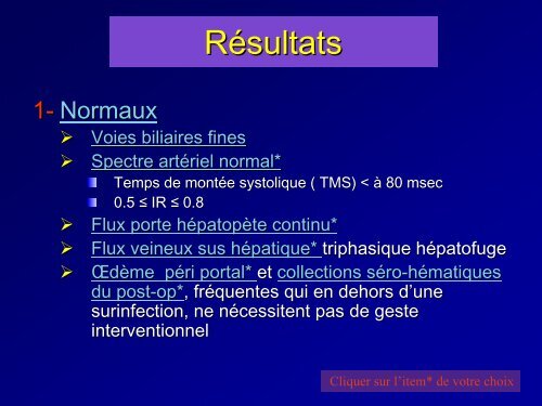 imageries des complications post-opÃ©ratoires dans les ...