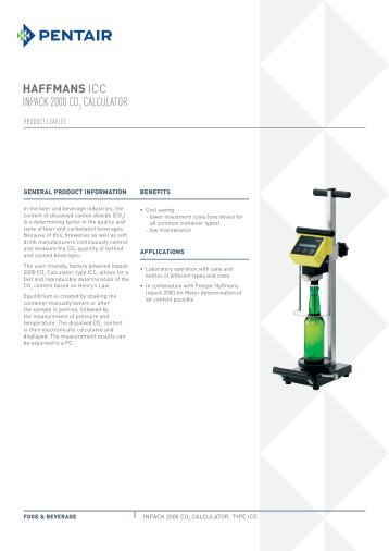 Inpack 2000 CO2 Calculator - Haffmans