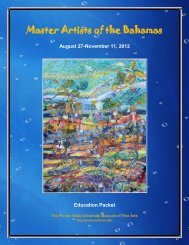 Master Artists of the Bahamas - Museum of Fine Arts - Florida State ...