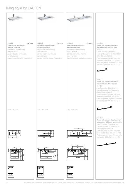 Technical information - Laufen