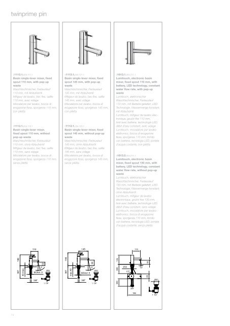 Technical information - Laufen