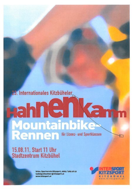 23. Internationales Hahnenkamm Mtb-Rennen 2011 in Kitzbühel