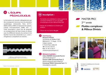 Depliant Masters Fluides complexes BD - UniversitÃ© Paris Diderot ...