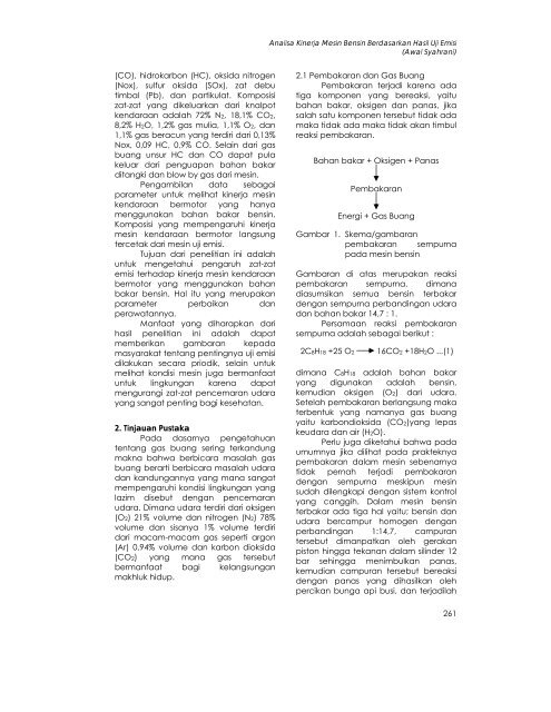 analisa kinerja mesin bensin berdasarkan hasil uji ... - jurnalsmartek