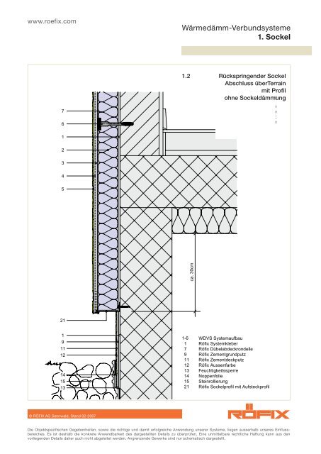 WDVS Umschlag