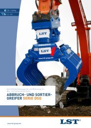 Abbruch- und Sortier- greifer Serie dSg