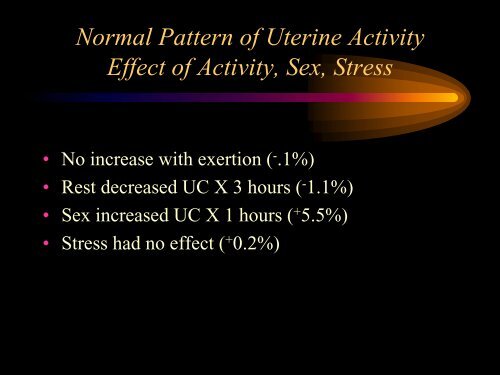 PRETERM LABOR AND PROM: - ANTHC