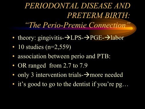 PRETERM LABOR AND PROM: - ANTHC