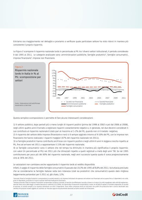 Primo Rapporto Osservatorio del Risparmio UniCredit ... - UniNews