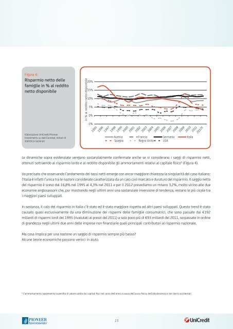 Primo Rapporto Osservatorio del Risparmio UniCredit ... - UniNews