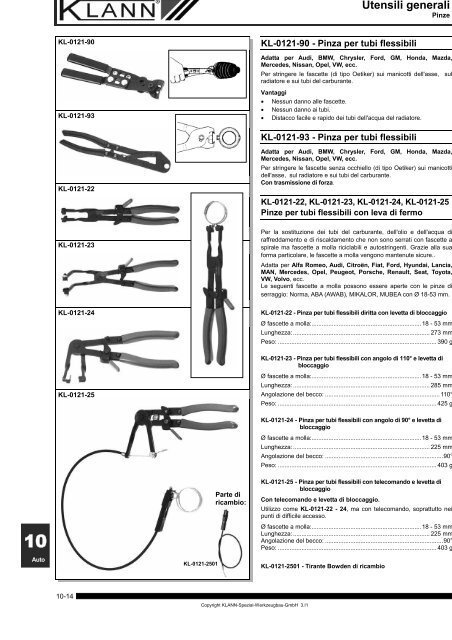 Capitolo 10: Utensili generali (file PDF: 1,8 Mb) - Sicutool