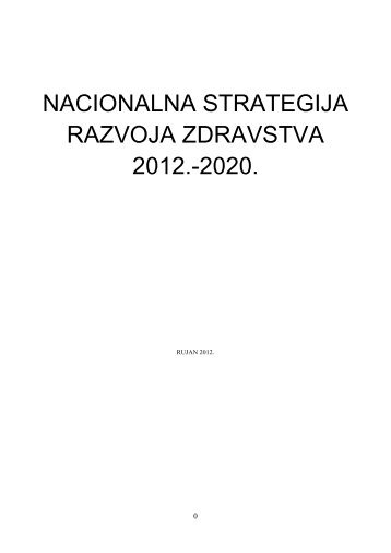 MINISTARSTVO ZDRAVLJA REPUBLIKE HRVATSKE