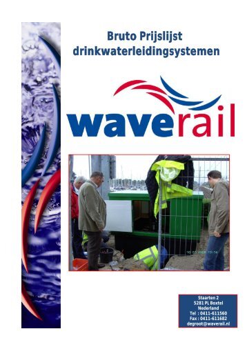 Bruto Prijslijst drinkwaterleidingsystemen - Waverail