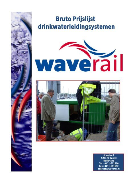 Bruto Prijslijst drinkwaterleidingsystemen - Waverail