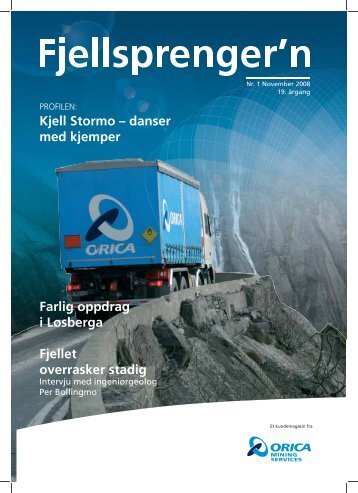 Fjellsprengern Nummer 1_2008.pdf - Orica Mining Services