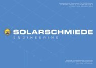 Engineering Broschüre (DE) (PDF / 4.12 MB) - Solarschmiede