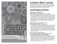 2013 Event Program (PDF) - North House Folk School