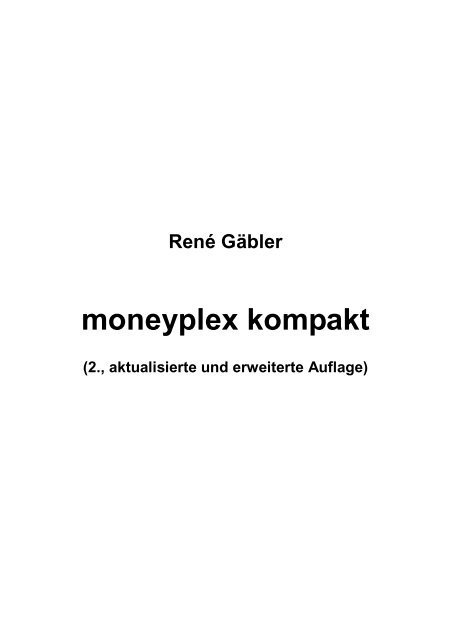 moneyplex kompakt - Brain-Media.de Brain-Media.de