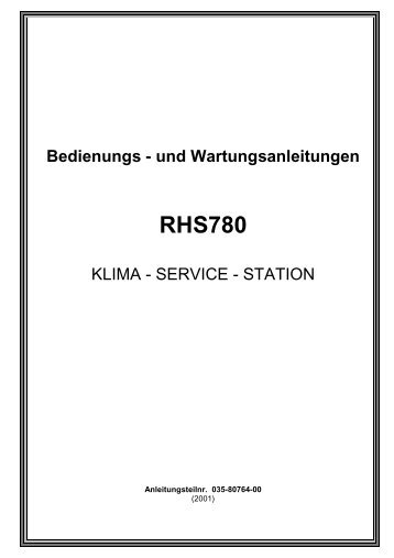 RHS780 - WAECO - AirCon Service