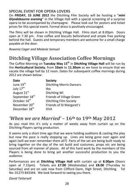 The Beacon May 2012 - Beacon Parish of Ditchling, Streat ...