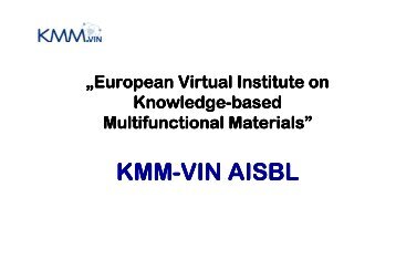 [KMM-VIN AISBL VIN AISBL