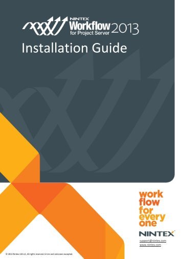 Nintex Workflow for Project Server 2013