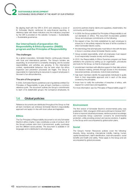 Registration Document 2011 - Schneider Electric