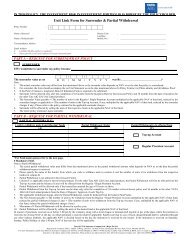 AIA Singapore - Surrender Withdrawal ILP form