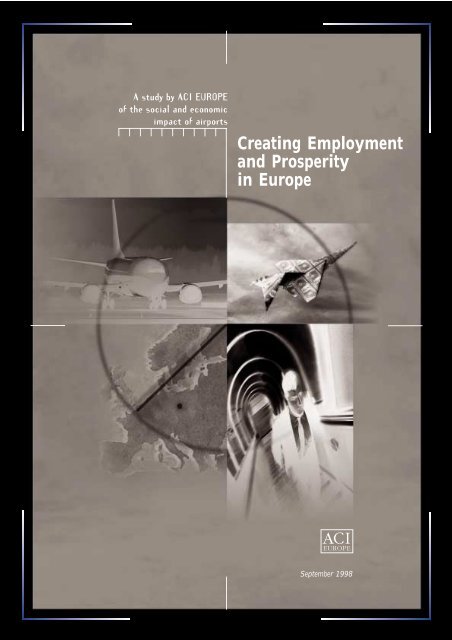 Creating Employment and Prosperity in Europe