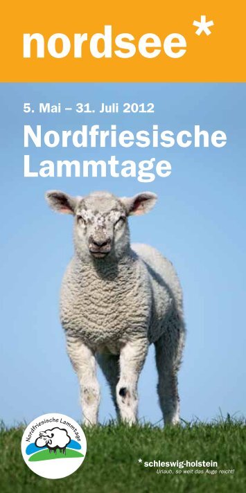 Veranstaltungen - Nordfriesische Lammtage