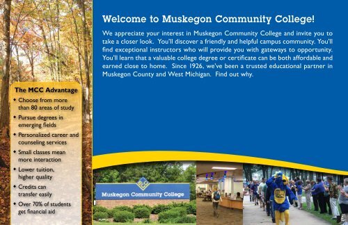 MCC Viewbook - Muskegon Community College