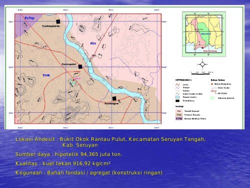 INVENTARISASI DAN EVALUASI MINERAL NON LOGAM ...