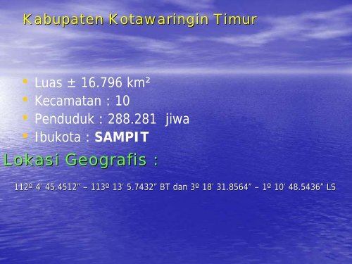 INVENTARISASI DAN EVALUASI MINERAL NON LOGAM ...