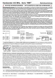 RMF-T1 bis T15 - rohrmotor24