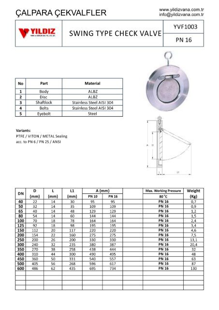 YILDIZ VANA ONLINE KATALOG