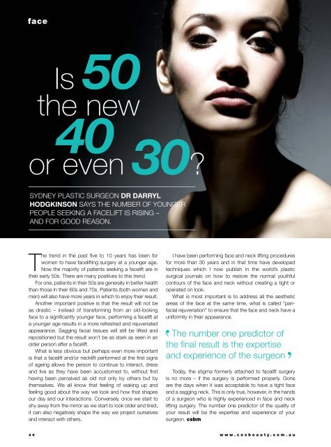 Cosmetic Surgery and Beauty Magazine #66