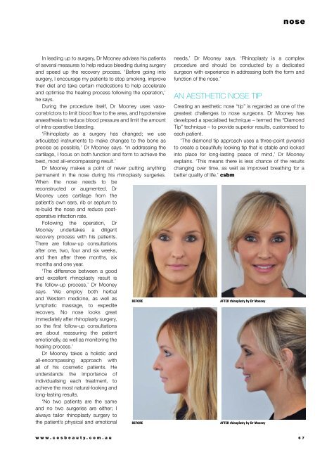 Cosmetic Surgery and Beauty Magazine #66