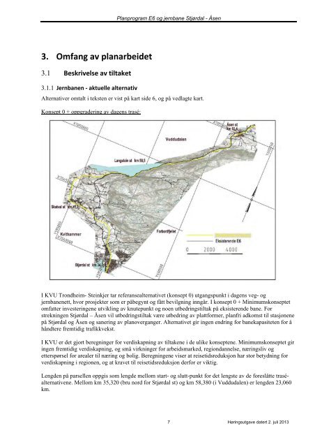 Planprogram E6 og Nordlandsbanen StjÃƒÂ¸rdal ... - Statens vegvesen