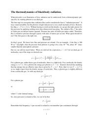 The thermodynamics of blackbody radiation. - Inscc.utah.edu