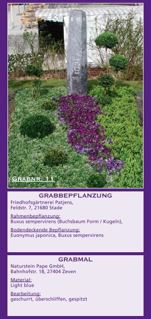 Grabnr. 1 - Landesgartenschau Bad Essen 2010