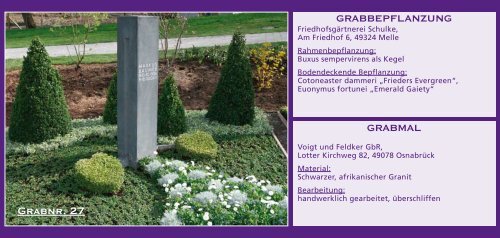 Grabnr. 1 - Landesgartenschau Bad Essen 2010