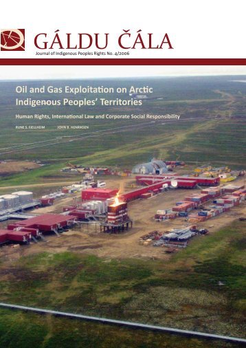 Oil and Gas Exploitation on Arctic Indigenous Peoples' Territories