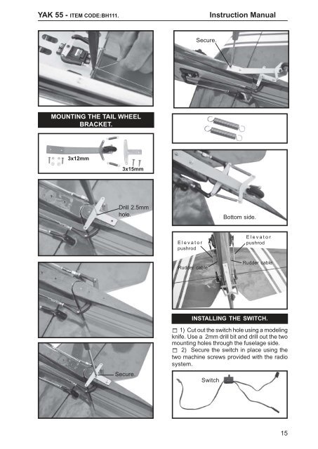 Instruction Manual book - Pichler