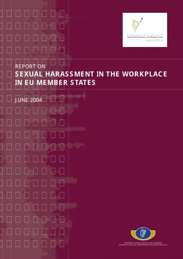 Report on Sexual Harassment in the Workplace in EU ... - UNECE