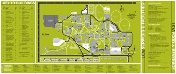 Download the UOW Campus Map brochure - University of Wollongong