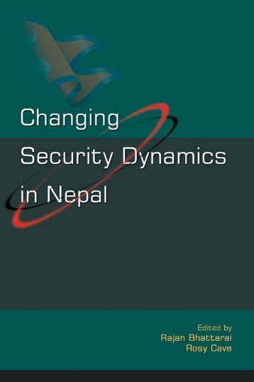 Changing Security Dynamics in Nepal - Saferworld